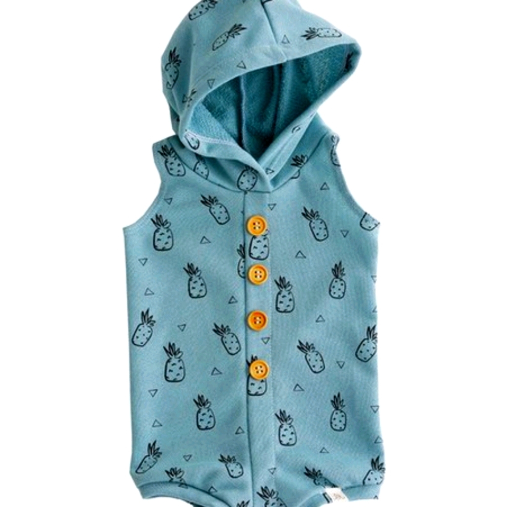 Lulu and Roo Aruba pineapple romper